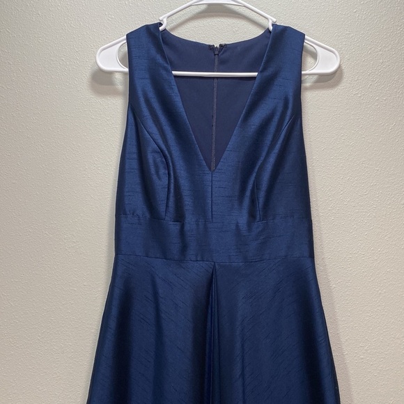 ALFRED SUNG D611 blue maxi formal‎ - Picture 4 of 12